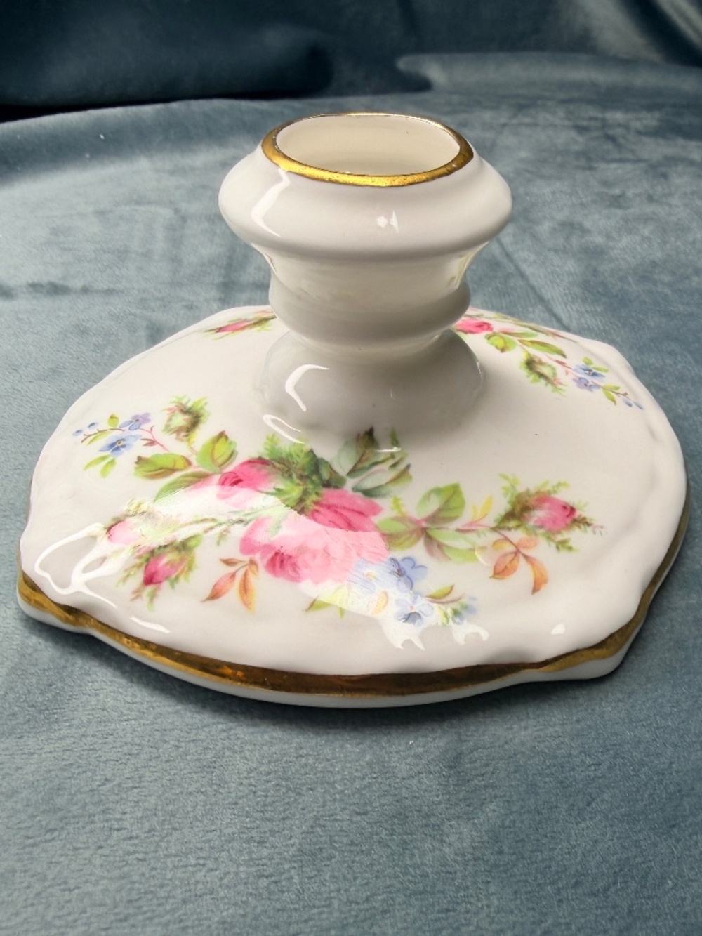 Royal Albert "Moss Rose" Candle Holder